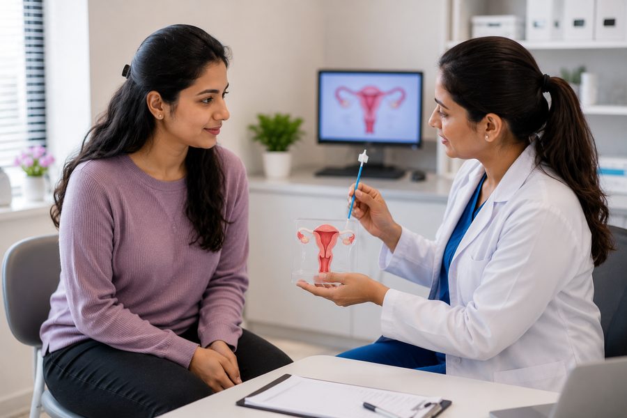 Pap smear test counselling