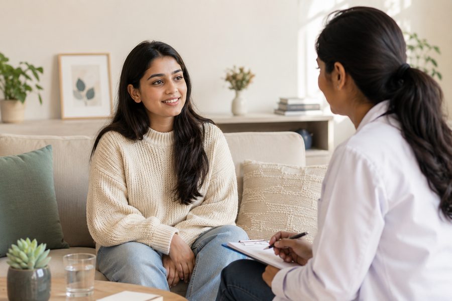 Preconception counselling session
